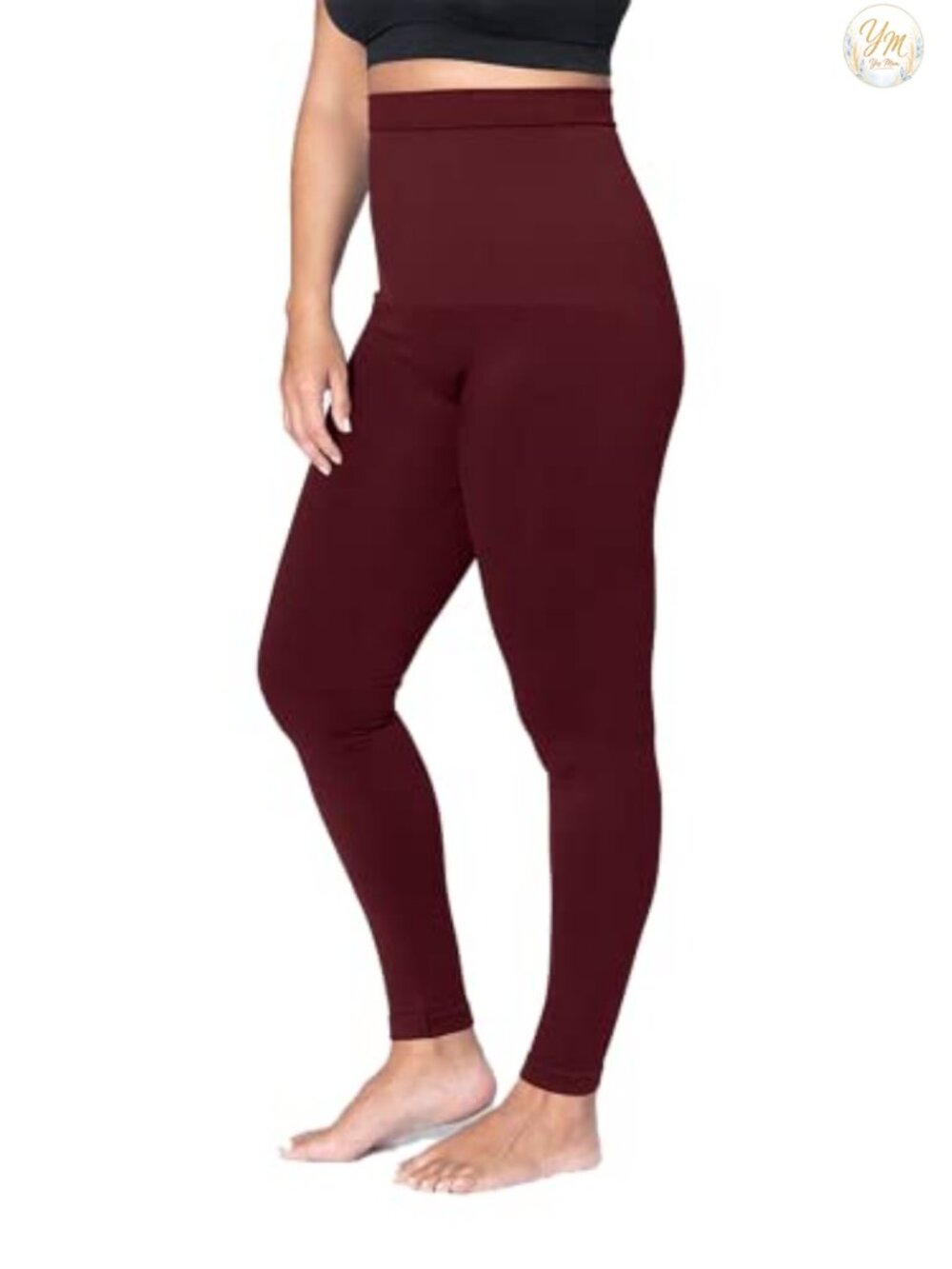 High Waisted Tummy Control Compression Leggings Non See Through